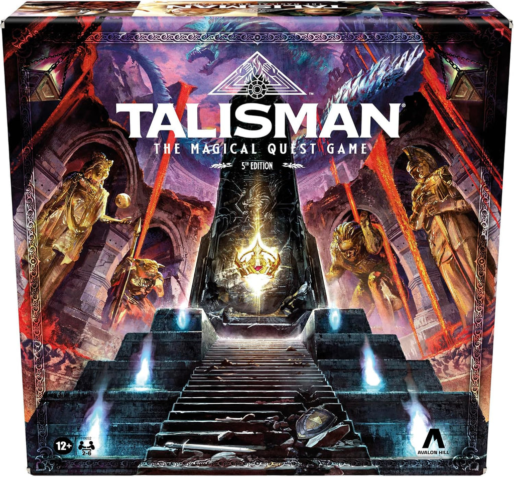 Avalon Hill Talisman: The Magical Quest - Juego de mesa (5ª edición) | Juegos de aventura de mesa de fantasía | A partir de 12 años | De 2 a 6 jugadores | Juegos de estrategia de rol