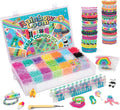 Rainbow Loom Juego combinado MEGA, cuenta con más de 7000 bandas de goma