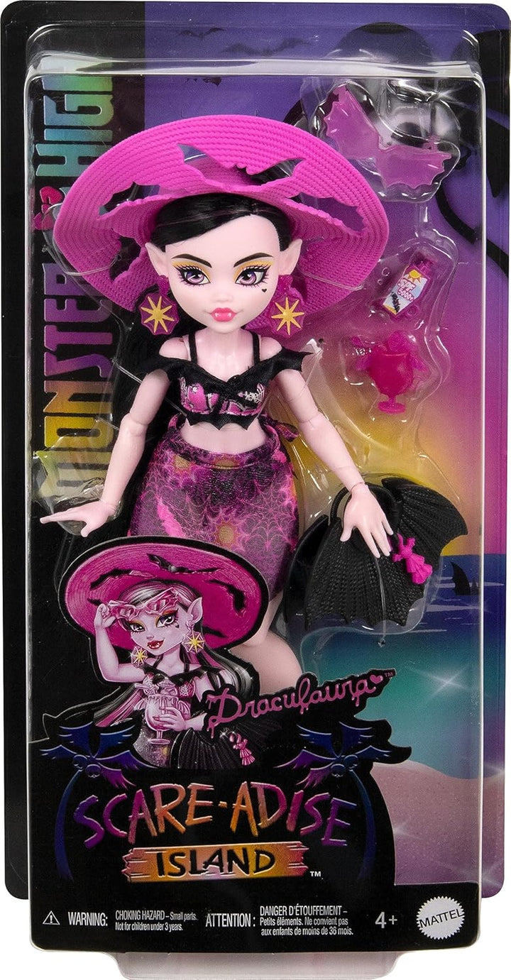 Monster High Scare-adise Island Draculaura Muñeca con traje de baño...