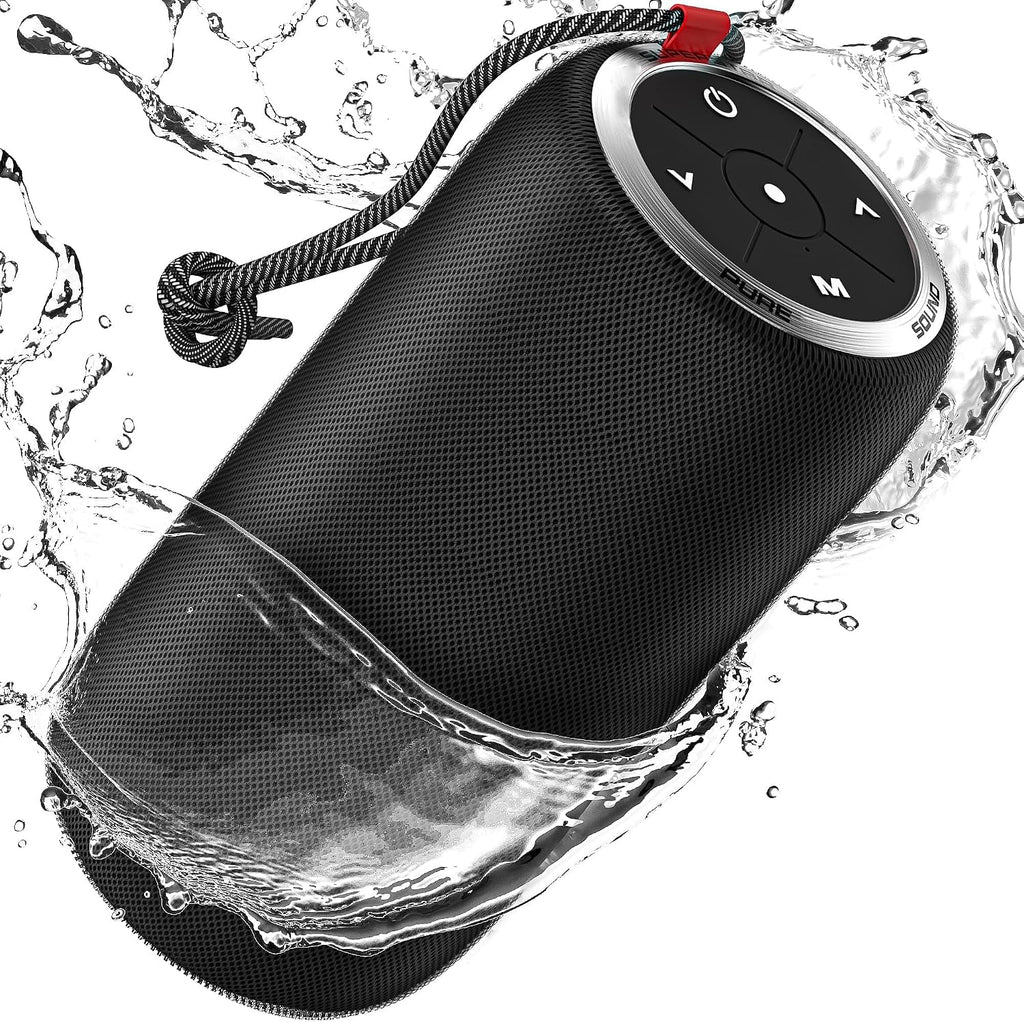 Oraolo Altavoz Bluetooth S310 mejorado, altavoz portátil de 30 W, sonido estéreo de 360° con graves intensos, emparejamiento TWS, IPX6 impermeable, Bluetooth 5.2, tiempo de reproducción de 24 horas