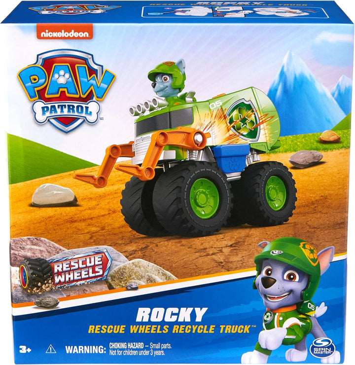Paw Patrol Rescue Wheels Rockys - Camión de reciclaje con