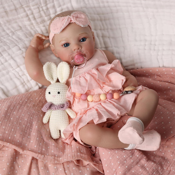 MYREBABY Muñecas bebés Reborn realistas, muñecas bebés recién nacid...