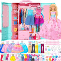 Style Shine - 70 piezas de ropa y accesorios para muñecas de 11.5 pulgadas