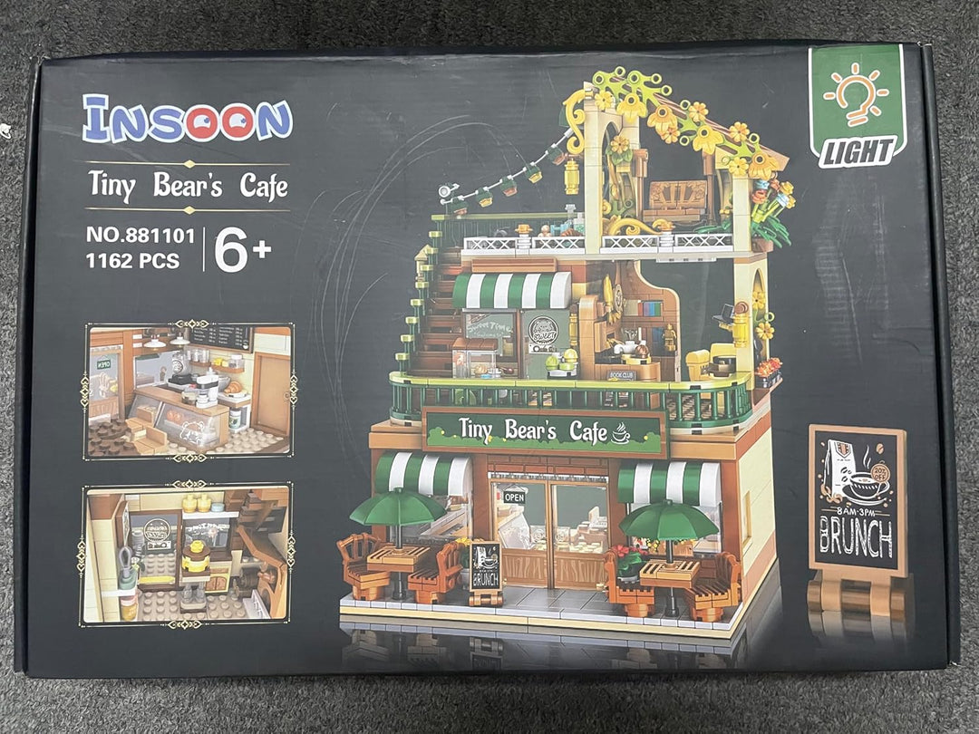 City Coffee House - Juego de construcción con luz 1173
