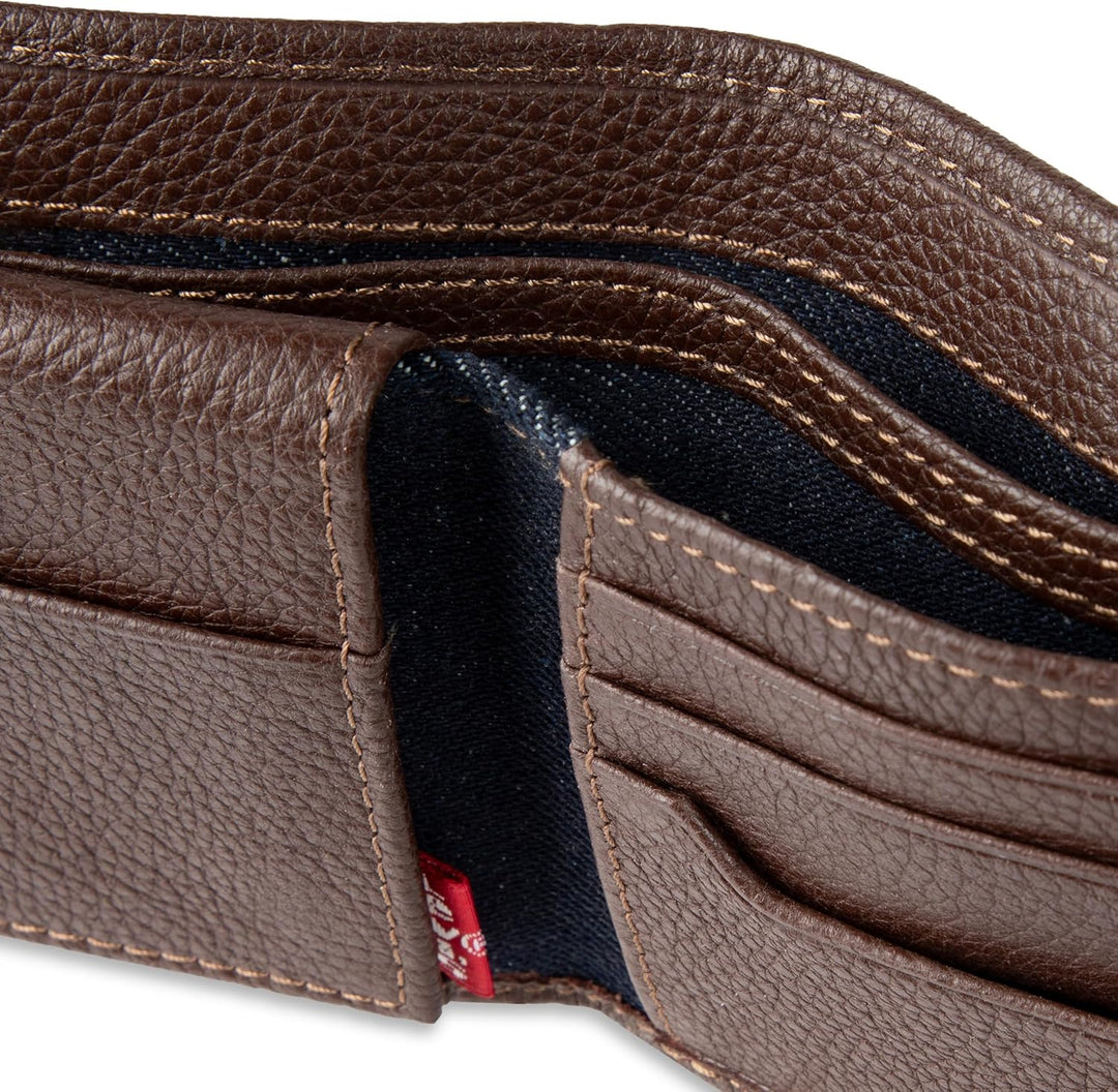 Levi's Men's Classic Bifold Wallet with Multiple Card Slots...
