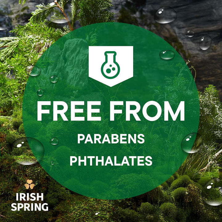 Irish Spring Gel de baño hidratante 5 en 1 para hombres, champú, ac...