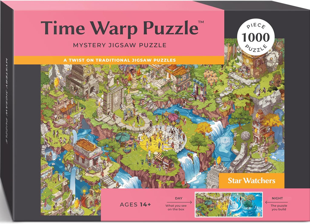 Time Warp Puzzle – Star Watchers - Rompecabezas de 1000 piezas para adultos