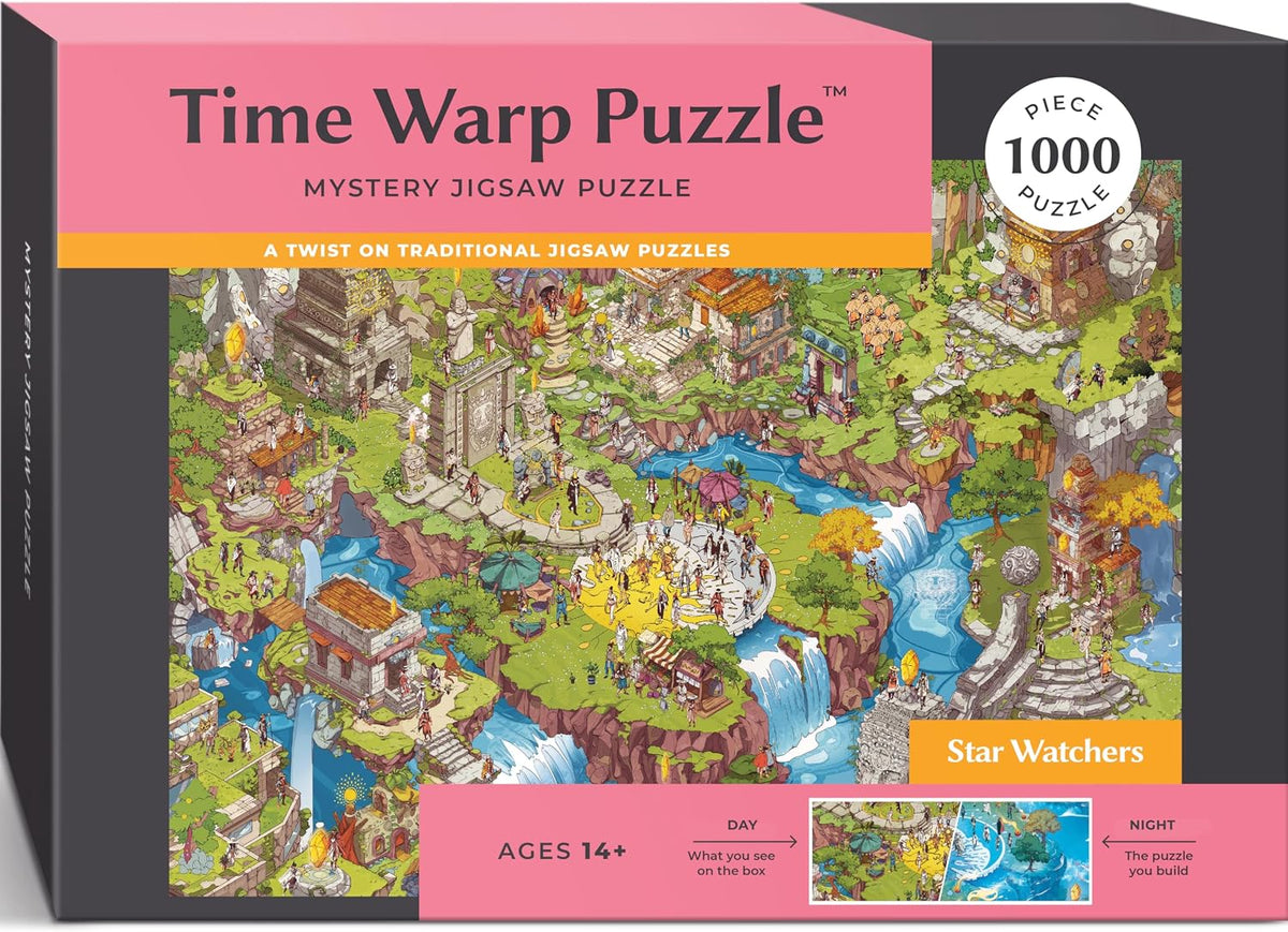 Time Warp Puzzle – Star Watchers - Rompecabezas de 1000 piezas para adultos