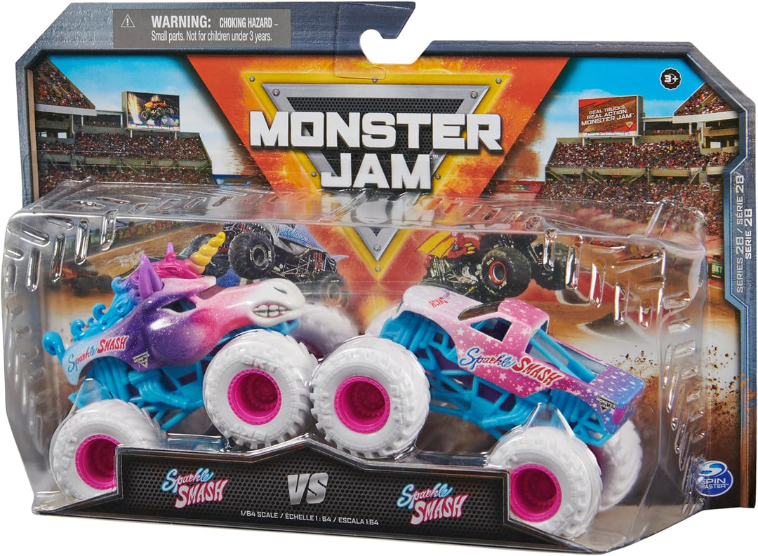 Monster Jam Camiones monstruo fundidos a presión Sparkle