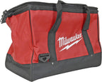 Milwaukee Bolsa de herramientas roja para contratistas de 16 pulgadas x 10 pulgadas x 12 pulgadas