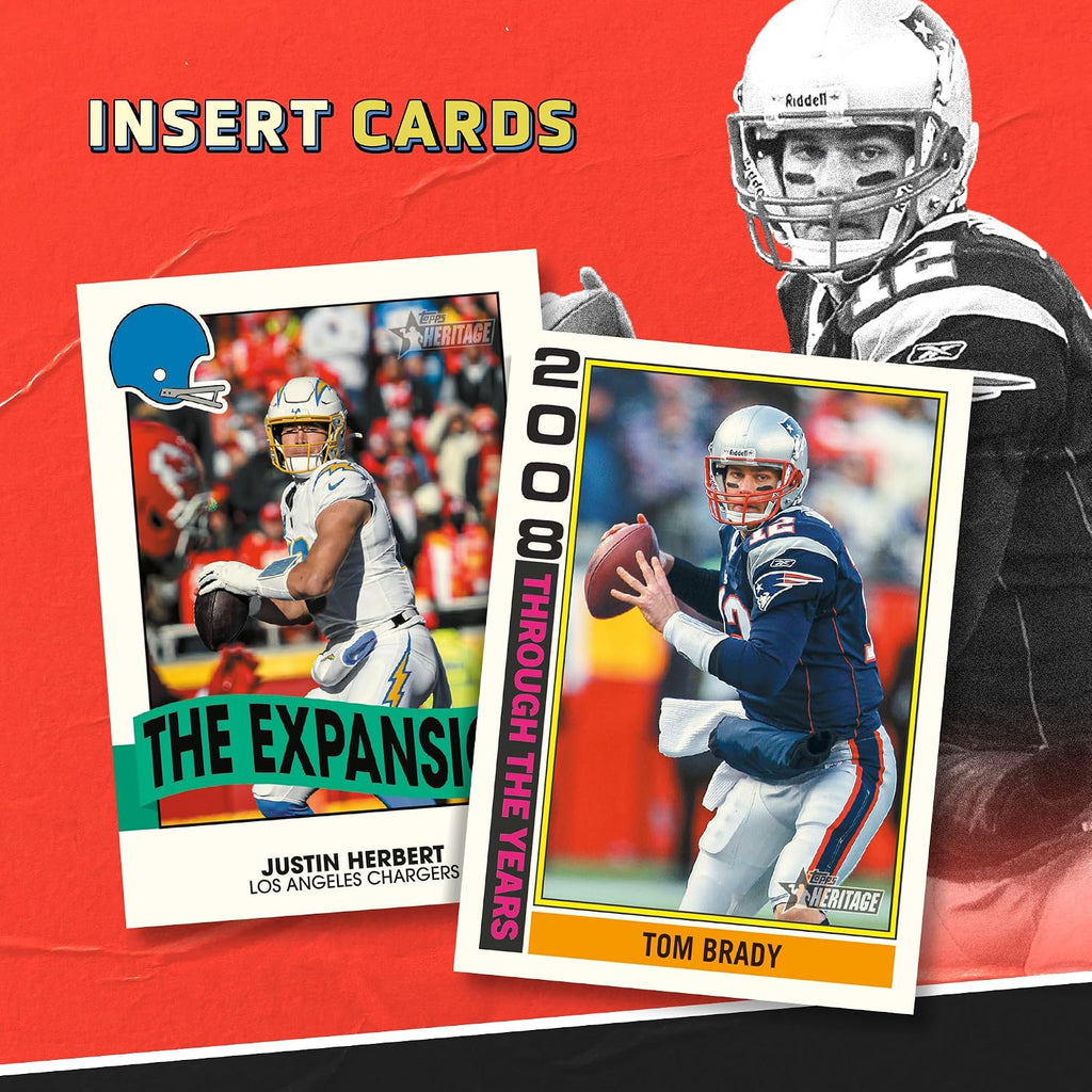 Topps Heritage Football 2026 - Sellado de fábrica, caja de valor