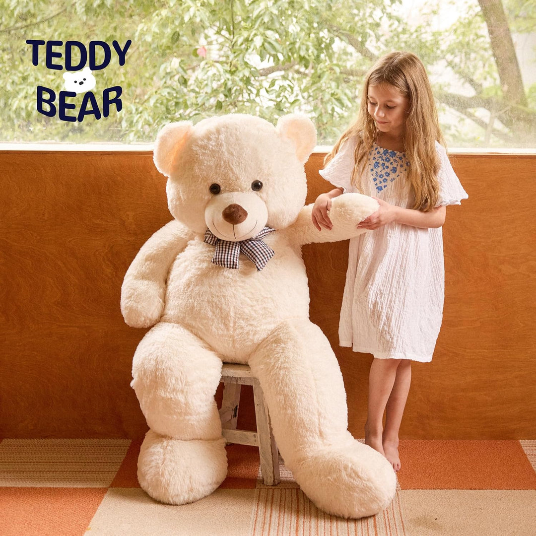 Oso de peluche gigante grande de 47 pulgadas, animales de peluche,...