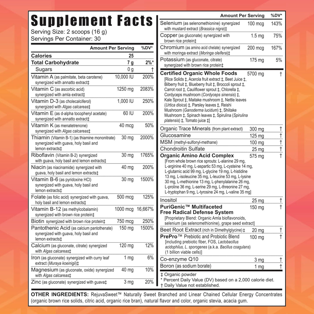 Youngevity Beyond Tangy Tangerine 2.0 Citrus Peach Ultimate Complej...