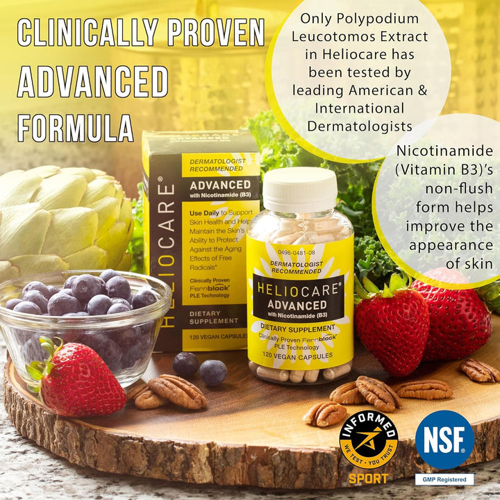 Heliocare Suplemento avanzado de nicotinamida B3