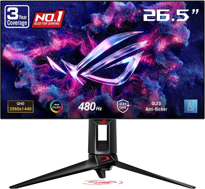 ASUS ROG PG27AQDP Monitor para juegos OLED de 27 pulgadas 1440p 480...