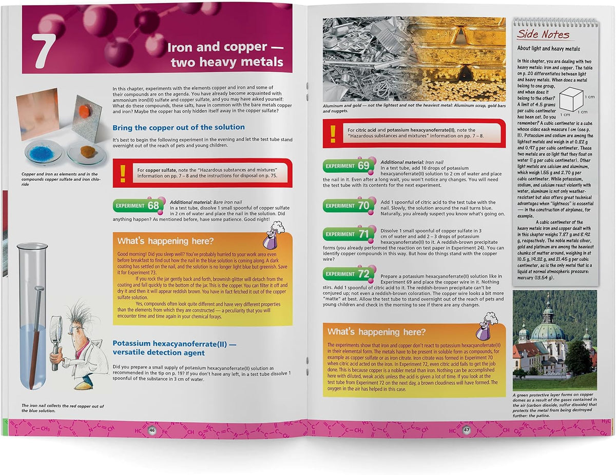 Thames & Kosmos Chem C1000 V2.1 - Juego de química para principiantes | 125 experimentos prácticos para mayores de 10 años, explora reacciones electroquímicas, ácidos, bases y más, ciencia en casa con