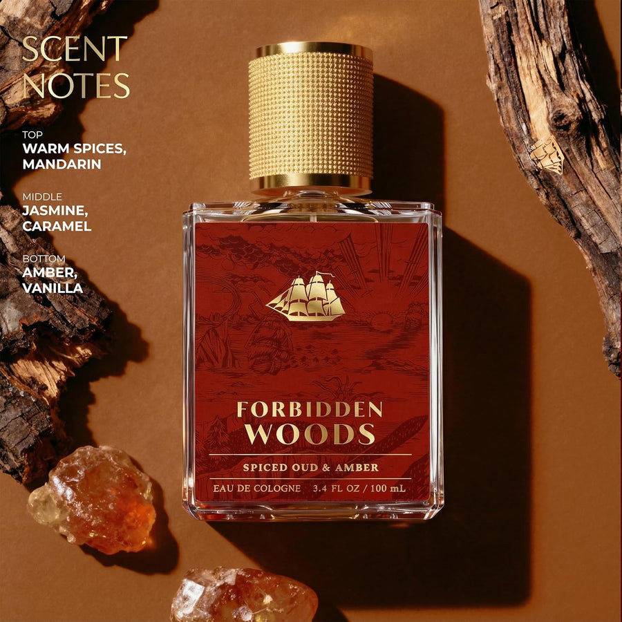 Old Spice Colonia Signature para hombres, aroma Forbidden Woods Pre...