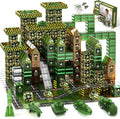TOY Life - Juego de 58 piezas de azulejos magnéticos militares STEM para niños de 3 a 8 años