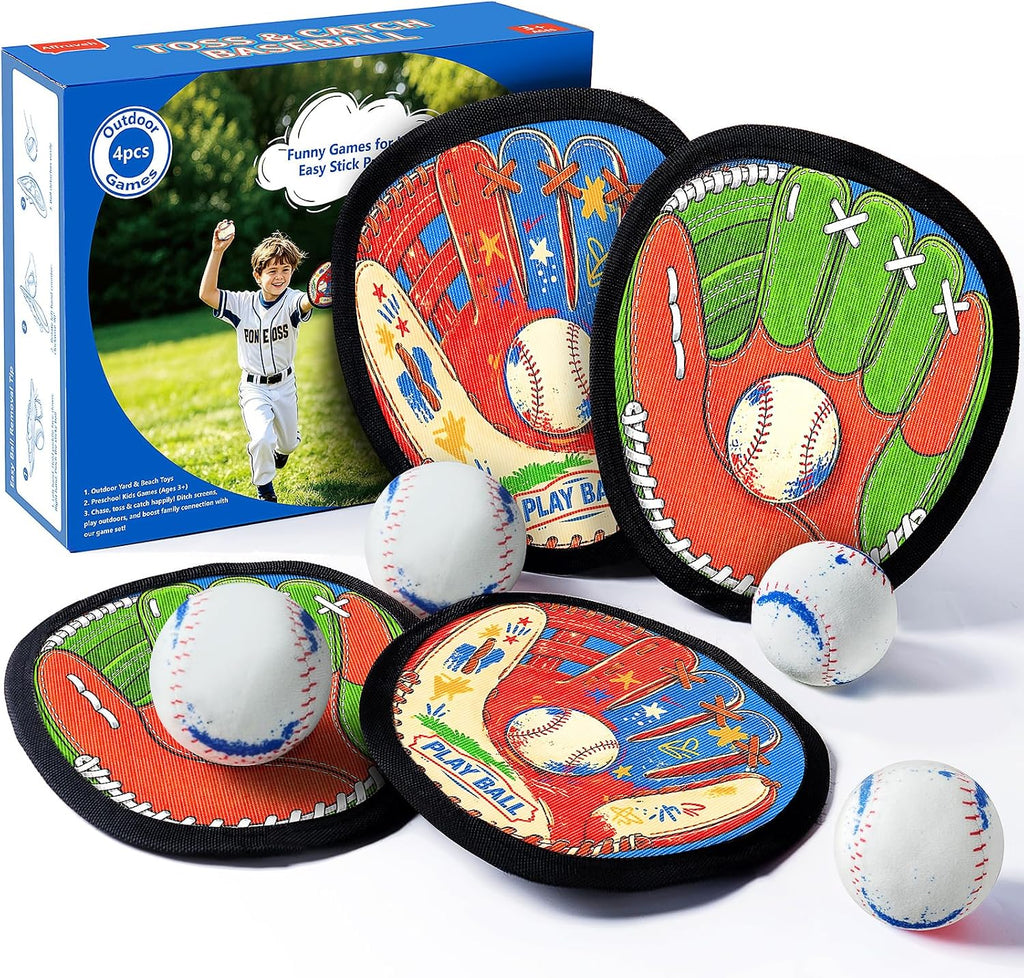 Juego de pelota para lanzar y atrapar, juguetes para niños de 3, 4, 5, 6, 7