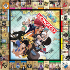 Monopoly: One Piece Edition - Juego de mesa | Compra, vende, intercambia con personajes populares de la serie Manga y Anime | Con 9 fichas en miniatura | Mercancía con licencia oficial y coleccionable