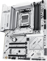 ASUS X870 MAX GAMING WIFI7 W AMD AM5 ATX Placa base, PCB blanco de...