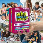 Juegos de cartas para niños 8-12 - Set de 4 juegos de mesa familiares para niños y adultos