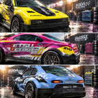 Juego de 15 autos fundidos a presión, autos de juguete de metal a escala 1