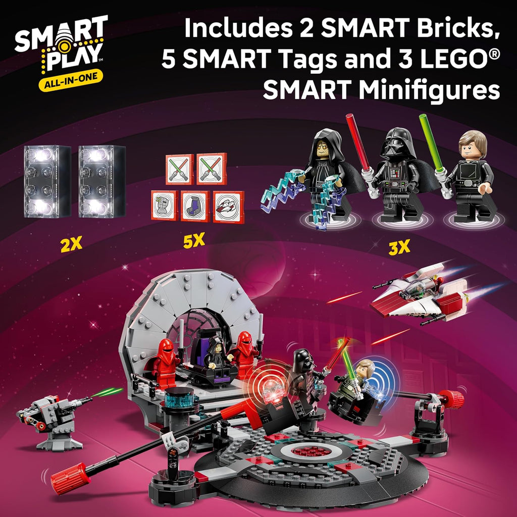 LEGO Star Wars SMART Play: Trono Room Duelo y Ala 75427