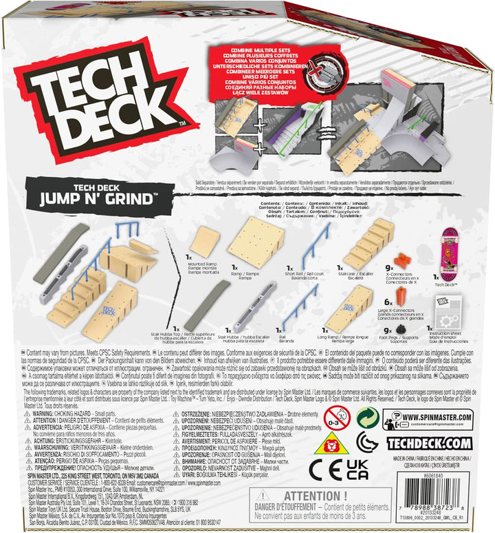 TECH DECK Jump N Grind X-Connect Park Creator - Juego de