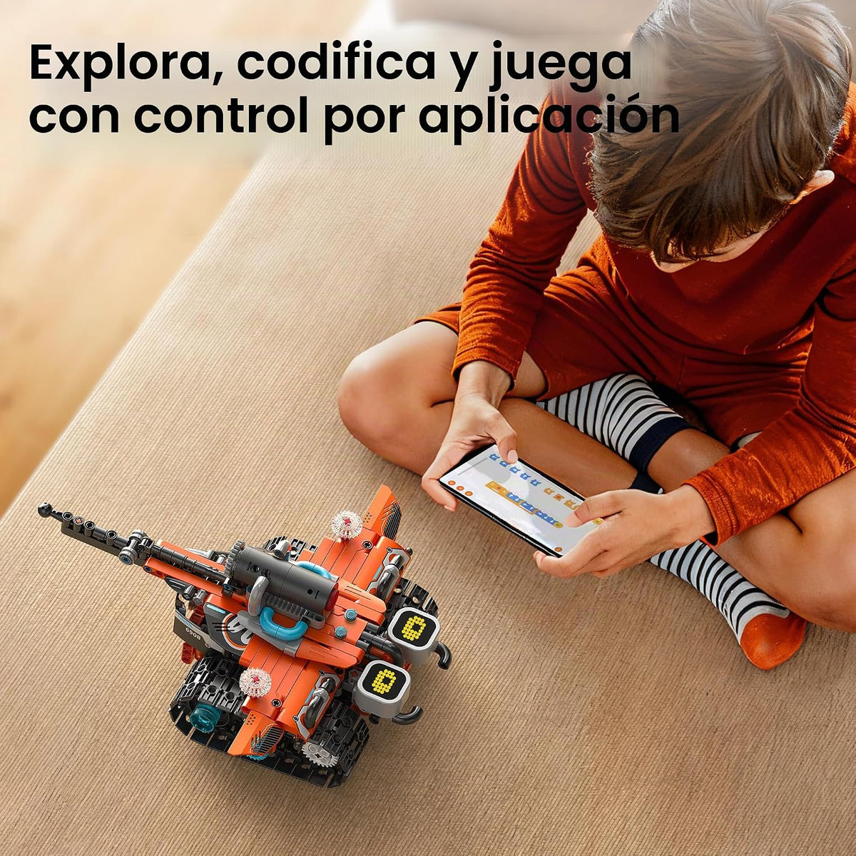 Sillbird Kit de construcción de robot con control remoto STEM regalo para