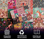 Elena Essex Rompecabezas de 1000 piezas para adultos - Patchwork | Rompecabezas de 1000 piezas para adultos | Rompecabezas para adultos de 1000 piezas | Rompecabezas de pájaros y animales | 20 x 28