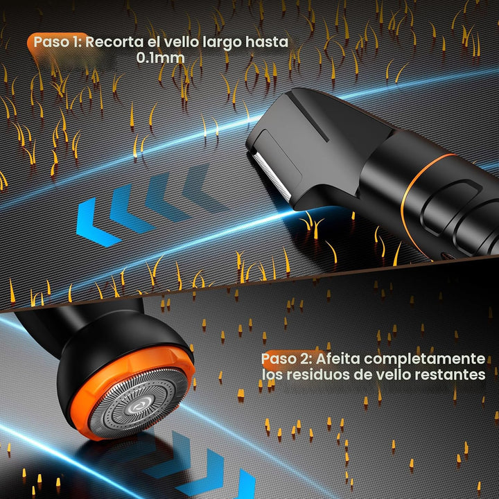 MAXGROOM Manscape - Cortadora de pelo todo en uno para hombres, afe...