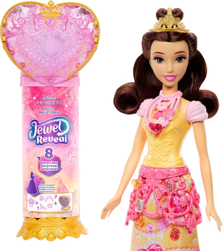 Mattel Muñeca de moda de Bella de Disney Princess y accesorios con...