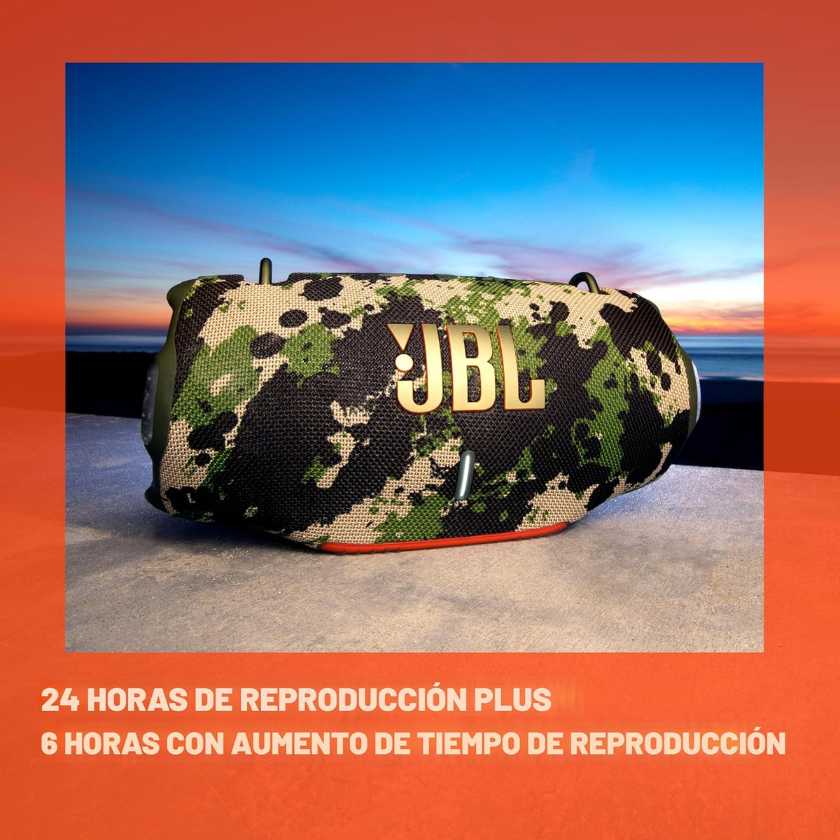 JBL Xtreme 4 - Bocina Bluetooth portátil, sonido potente y graves p...