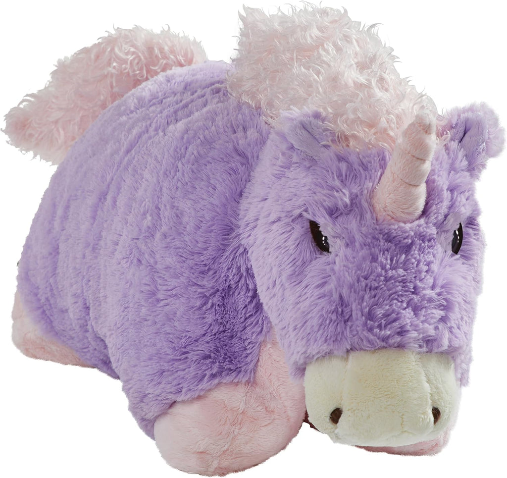 Pillow Pets - Unicornio mágico, juguete de peluche de 18 pulgadas