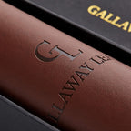 Gallaway Leather Tapete de escritorio de oficina, grande, 36 x 17 pulgadas, marrón oscuro, para la parte superior de los escritorios, protector de escritorio de computadora elegante listo para regalo, de piel sintética