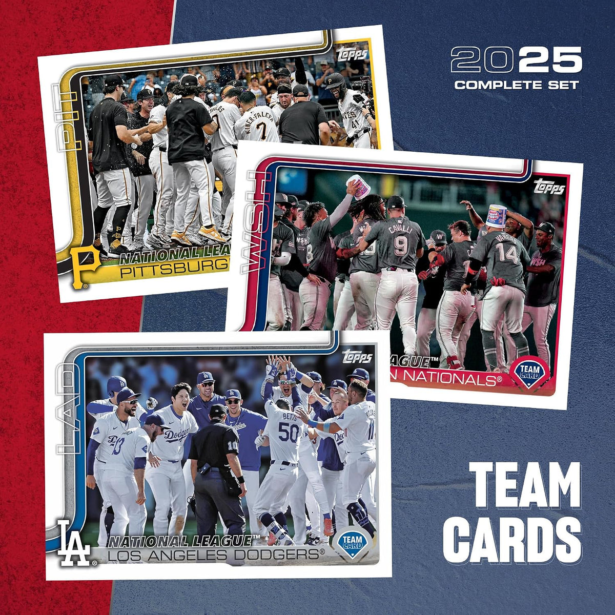 Topps 2025 Sets completos de béisbol - Sellado de fábrica - Caja al por menor