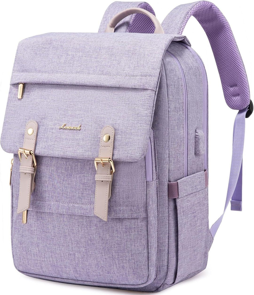 LOVEVOOK Mochila para computadora portátil para mujer, mochila de v...