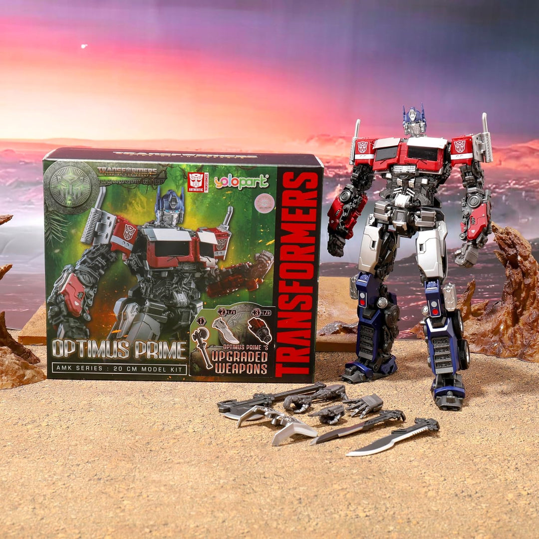 YOLOPARK Optimus Prime Transformers Toys Rise of The Beasts Figuras...