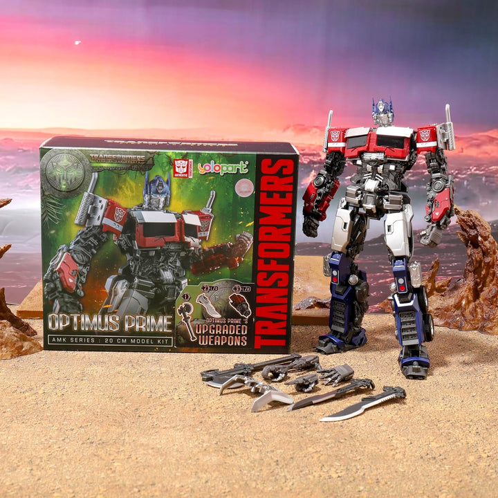 YOLOPARK Optimus Prime Transformers Toys Rise of The Beasts Figuras...