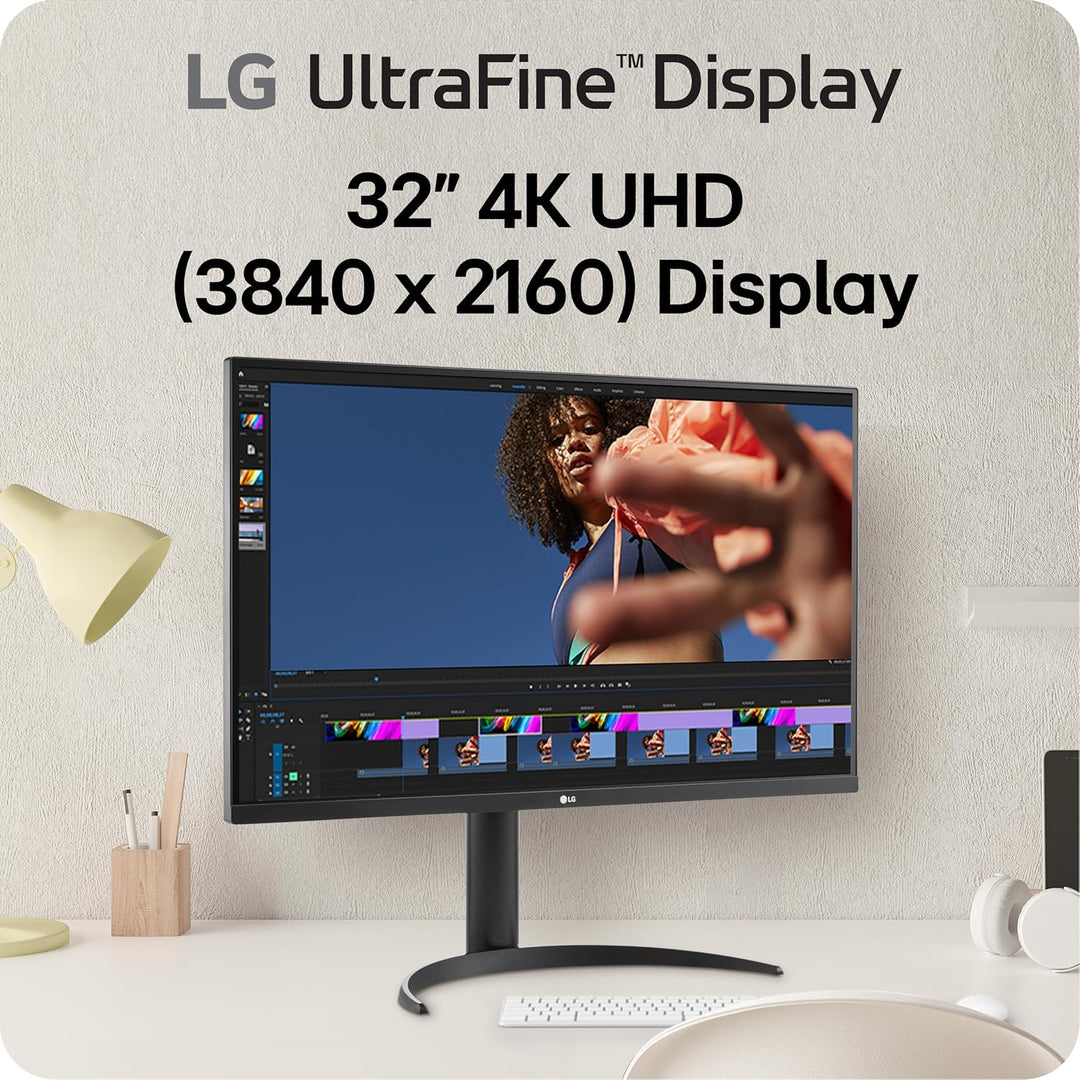 LG 32UR550K-B Monitor de computadora ultrafino 4K UHD (3840 x 2160)...