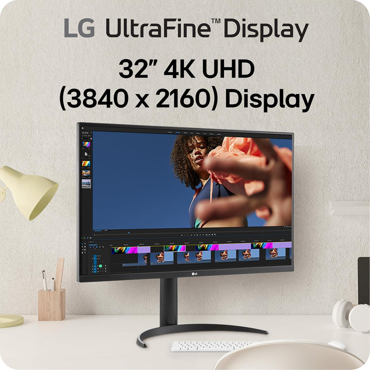 LG 32UR550K-B Monitor de computadora ultrafino 4K UHD (3840 x 2160)...