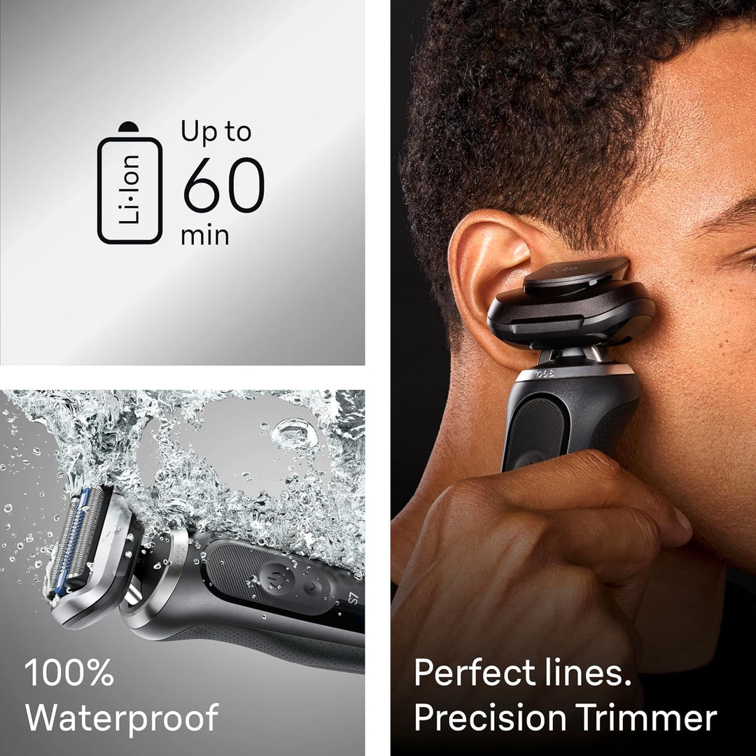 Braun Afeitadora eléctrica para hombre, Series 7 7171cc, afeitado e...