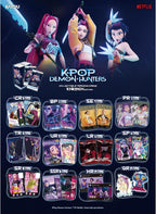 Kpop Demon Hunters - Tarjetas coleccionables edición energética