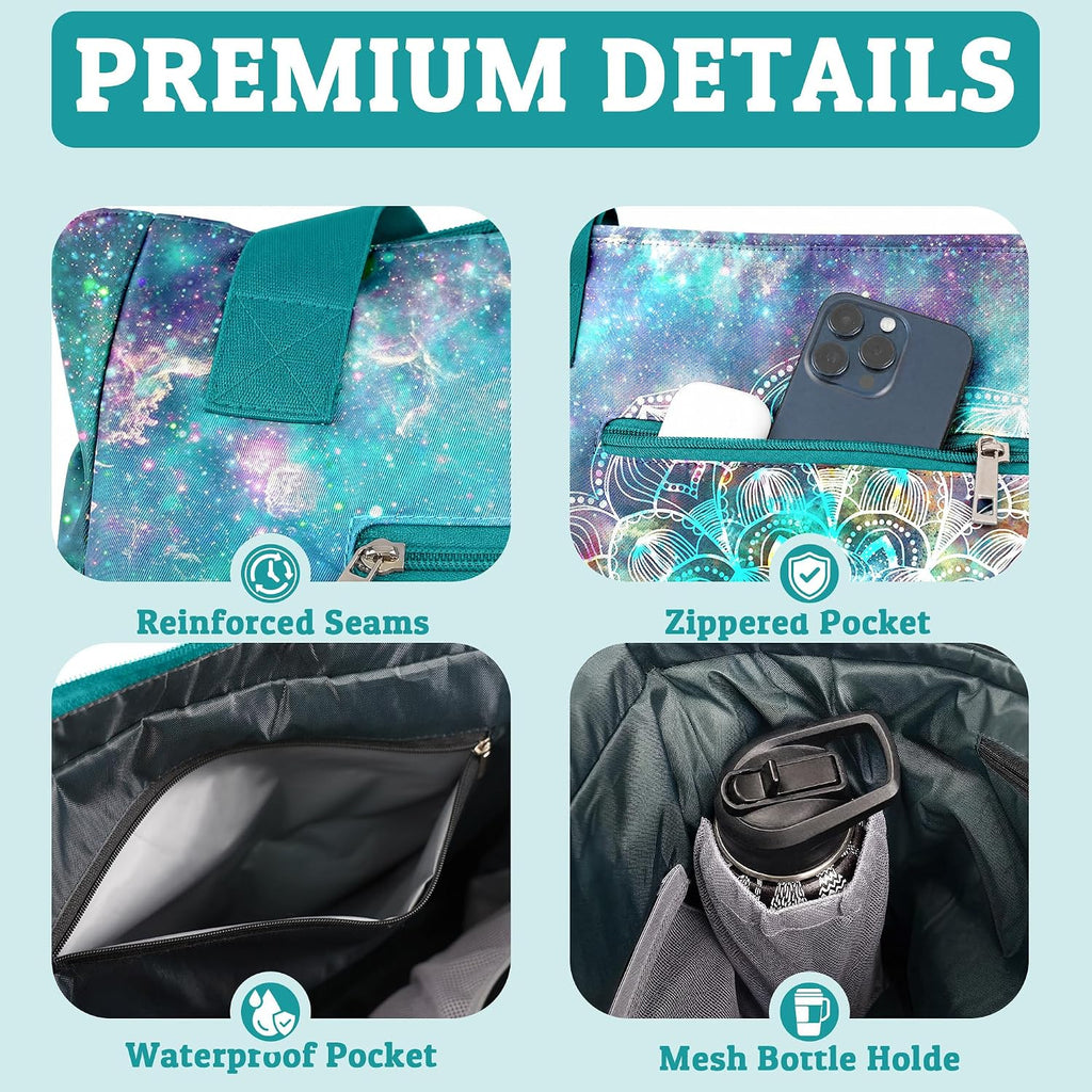 Bolsa para esterilla de yoga, bolsas de gimnasio para mujeres y