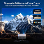 Aurzen EAZZE - Proyector inteligente compatible con Google TV D1G
