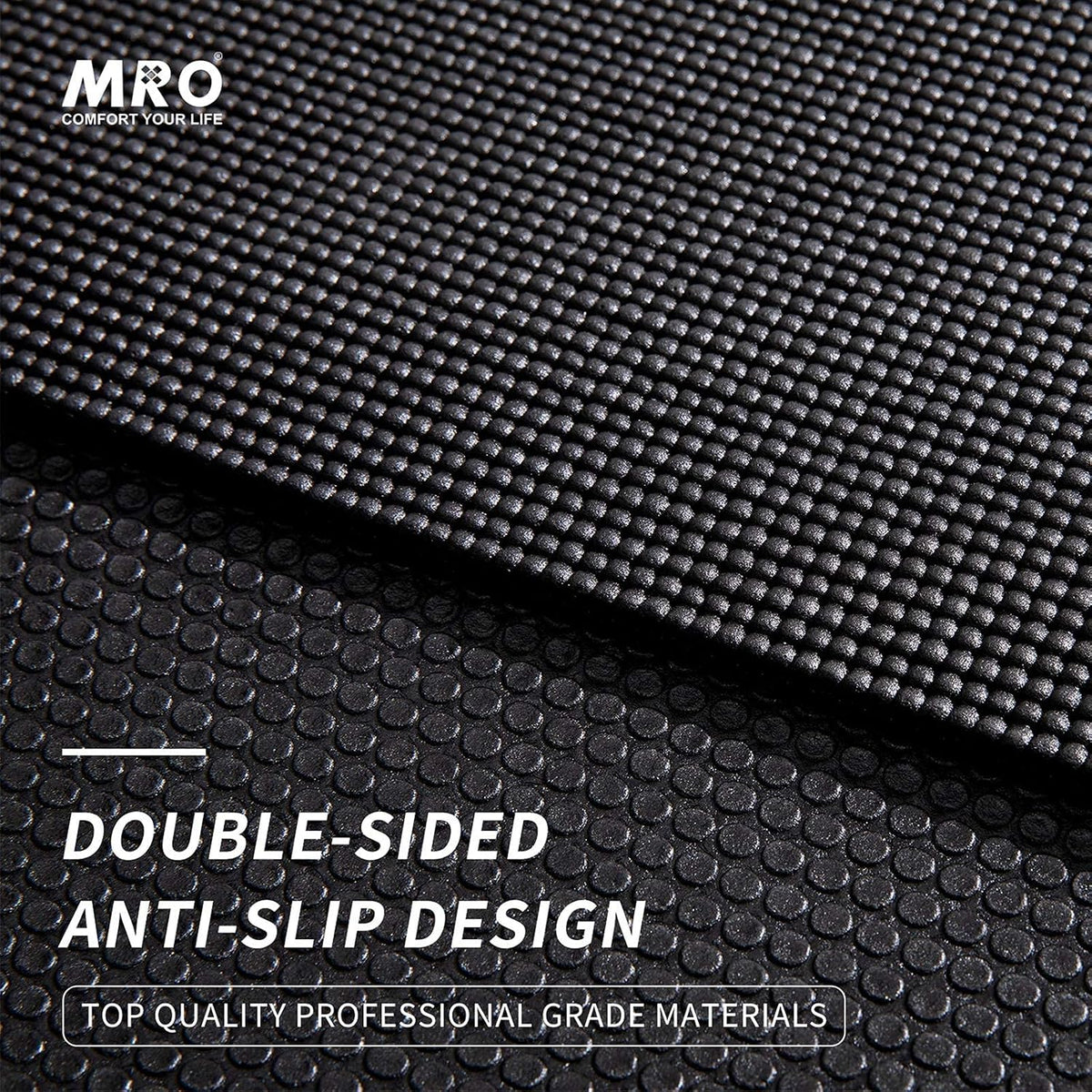 Extra Large Yoga Mat, 12'x6'/9'x6'/7'x5'/6'x4' (9MM)