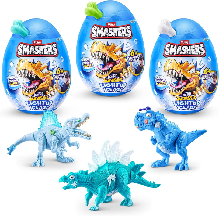 Smashers Mini Jurassic Light Up Ice Age Egg por ZURU -