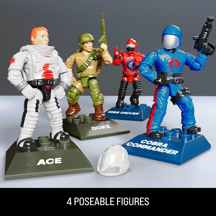 MEGA GI Joe Figuras de acción juguetes de construcción