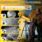 Telescope para Adults & Kids, 80mm Aperture 500mm Refractor